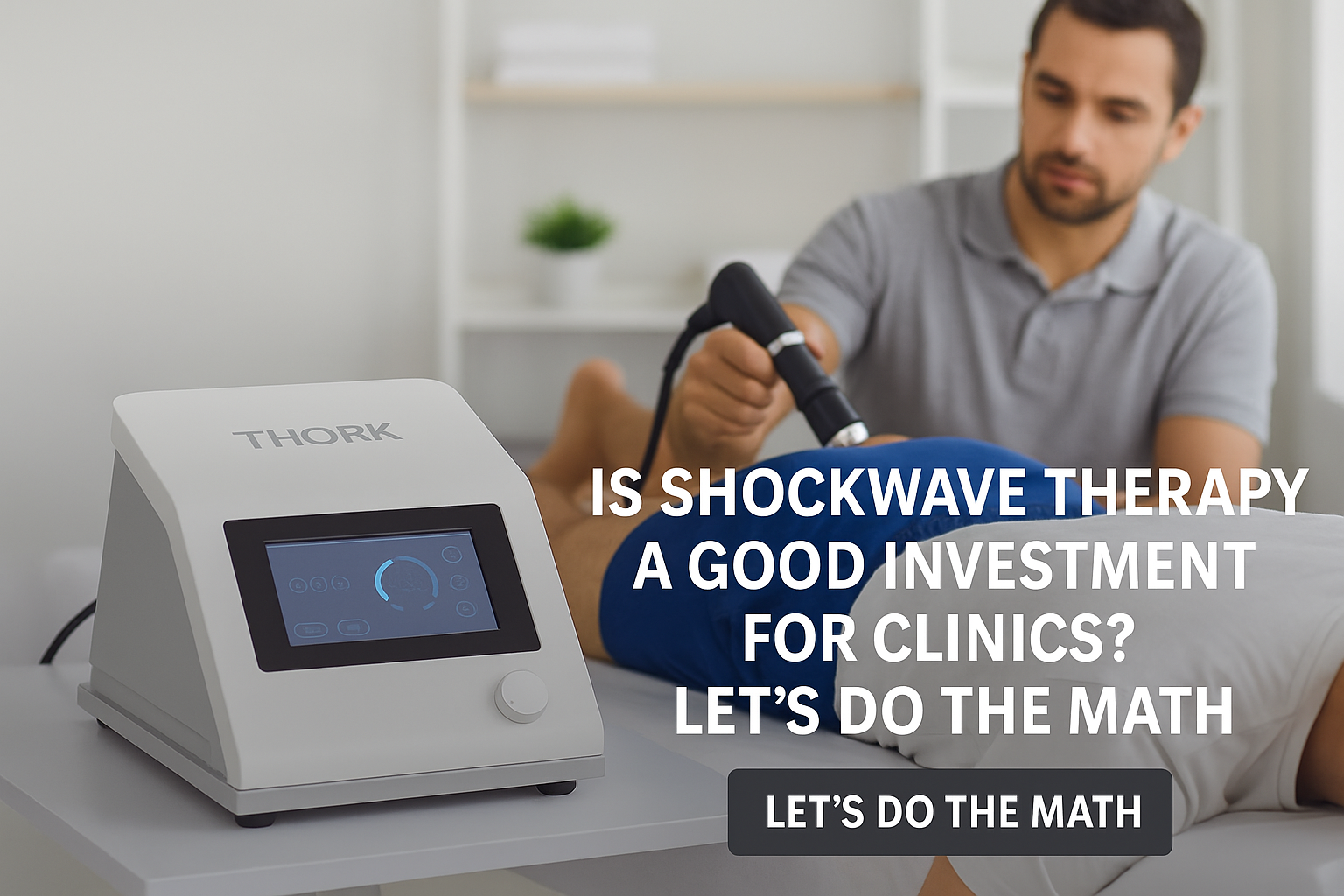 Is Shockwave Therapy a Good Investment for Clinics? Let’s Do the Math
