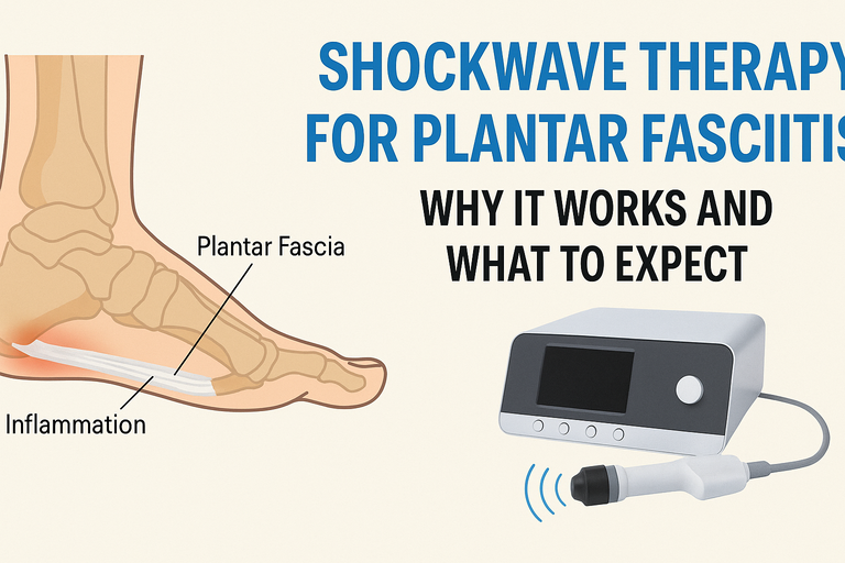 Shockwave Therapy for Plantar Fasciitis: Why It Works and What to Expect