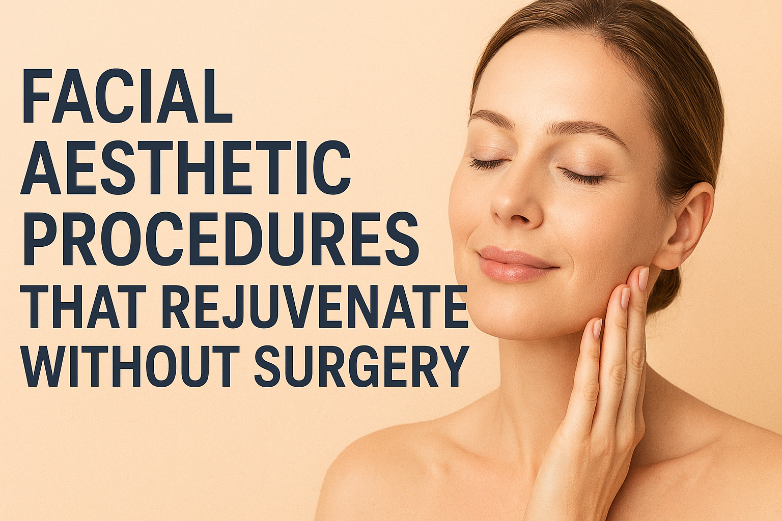 Facial Aesthetic Procedures That Rejuvenate Without Surgery